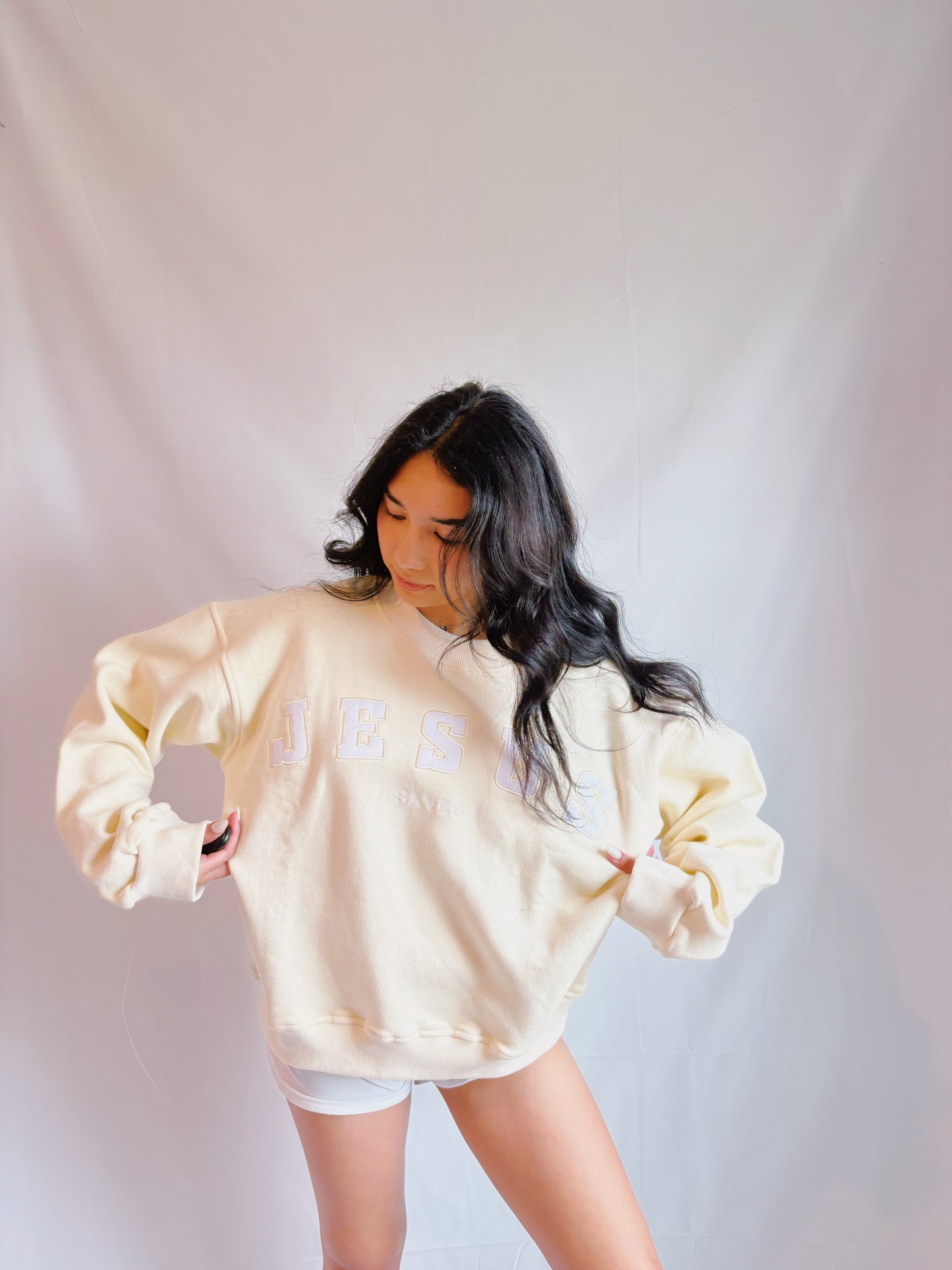Jesus Saves Crewneck