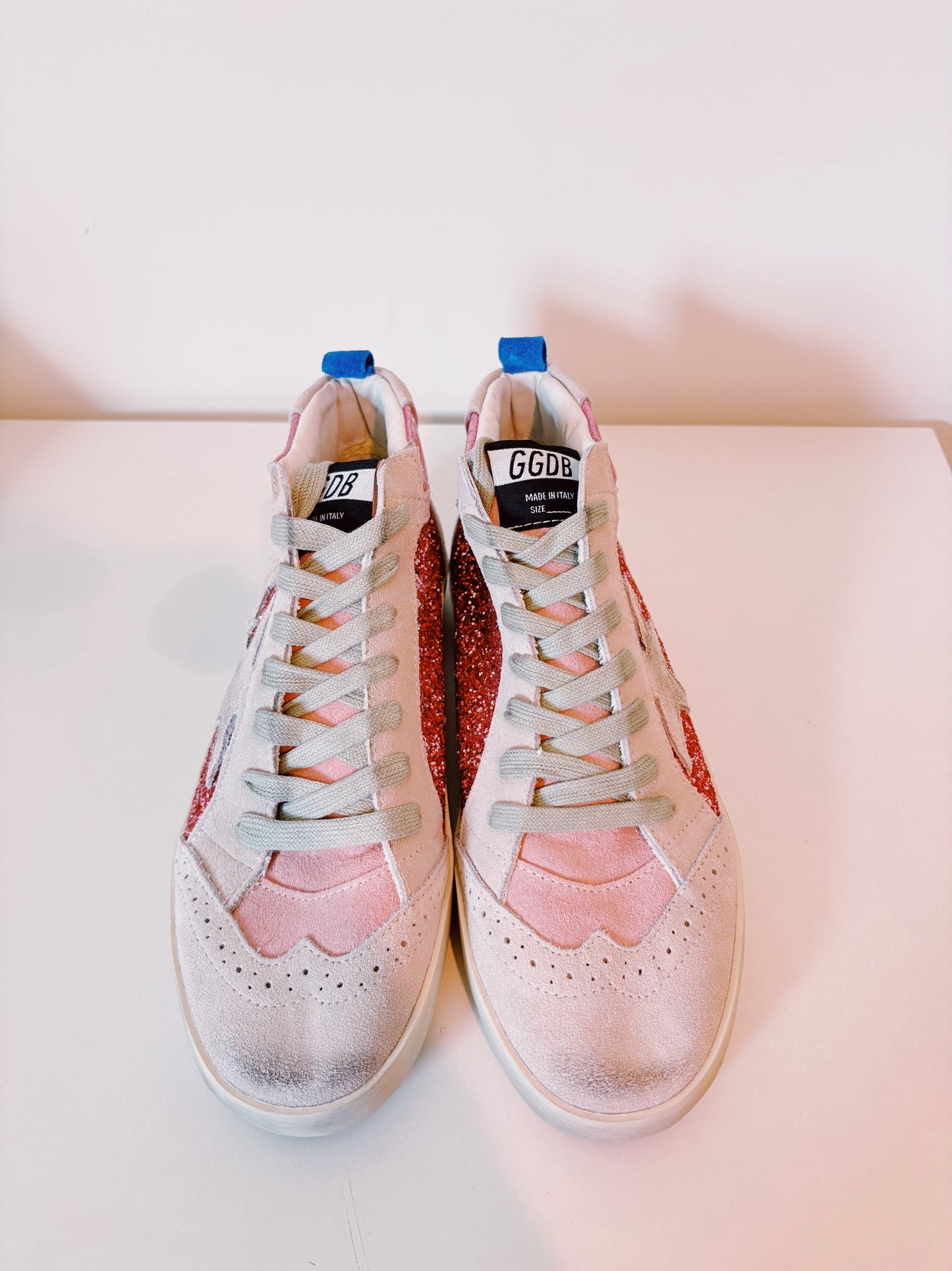 High top Pink shoes