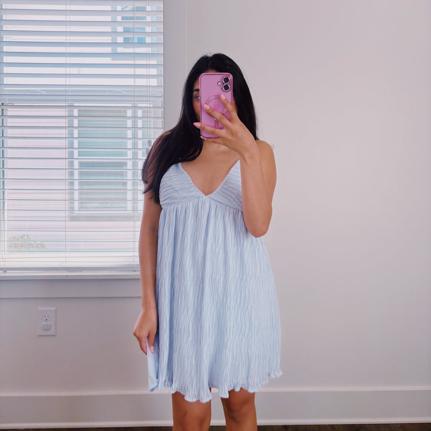Blue Bliss Mini Dress