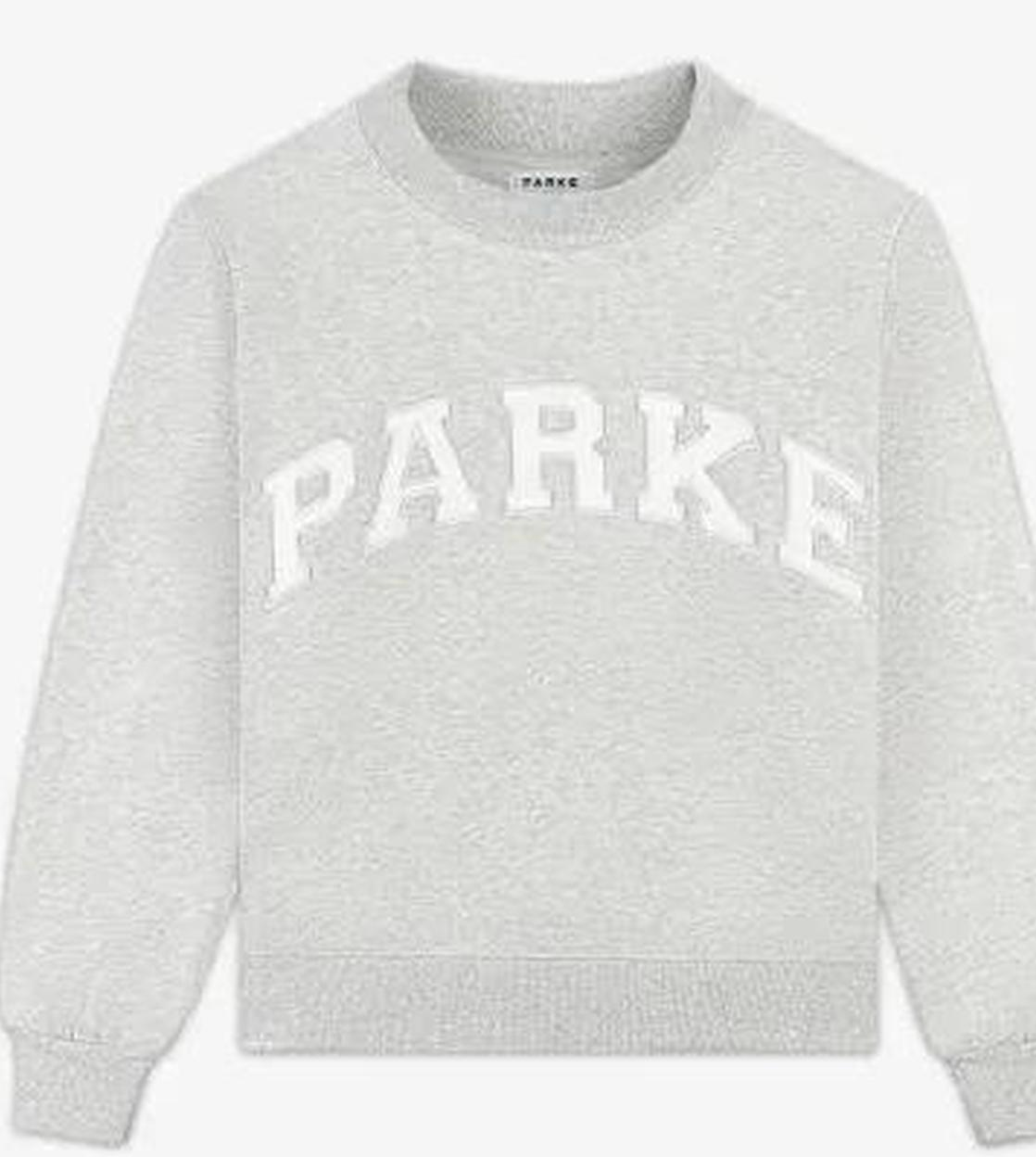 Gray & White Mock Neck